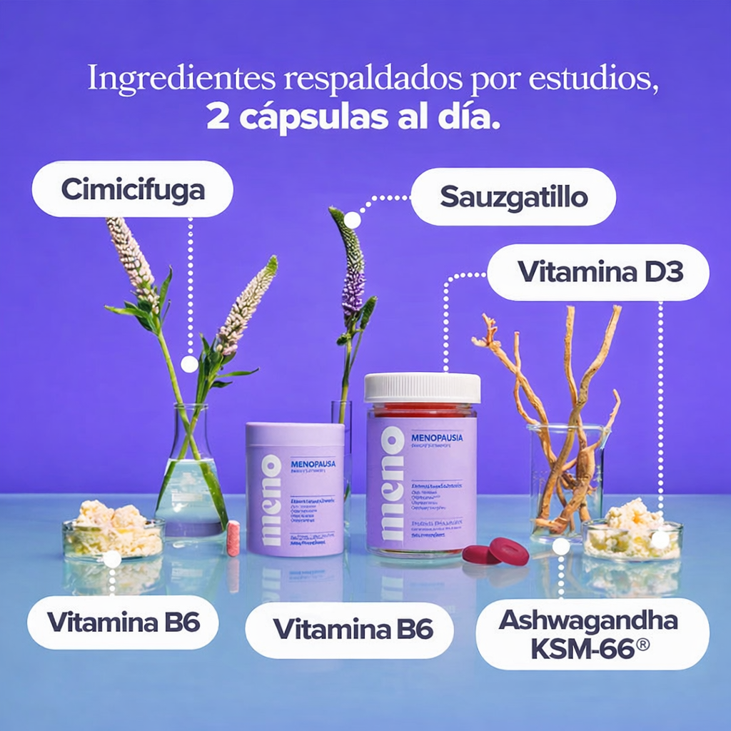 Menopausia - Vitaminas en Cápsula