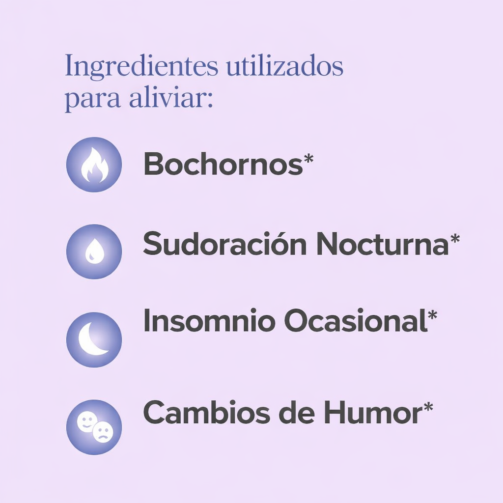 Menopausia - Vitaminas en Cápsula